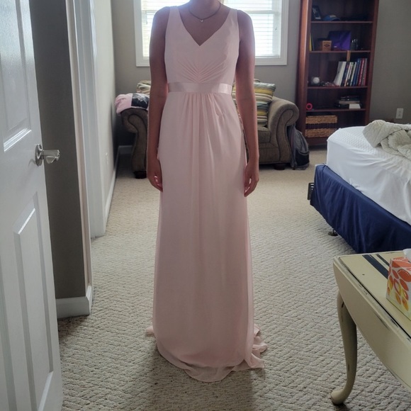 Pink Dress (formal/maxi/bridesmaid) - Picture 3 of 12